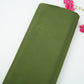 Mehendi Green Solid Santoon Fabric SSM-31775