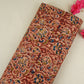 Wine Kalamkari Print Cotton Fabric MFR-29845