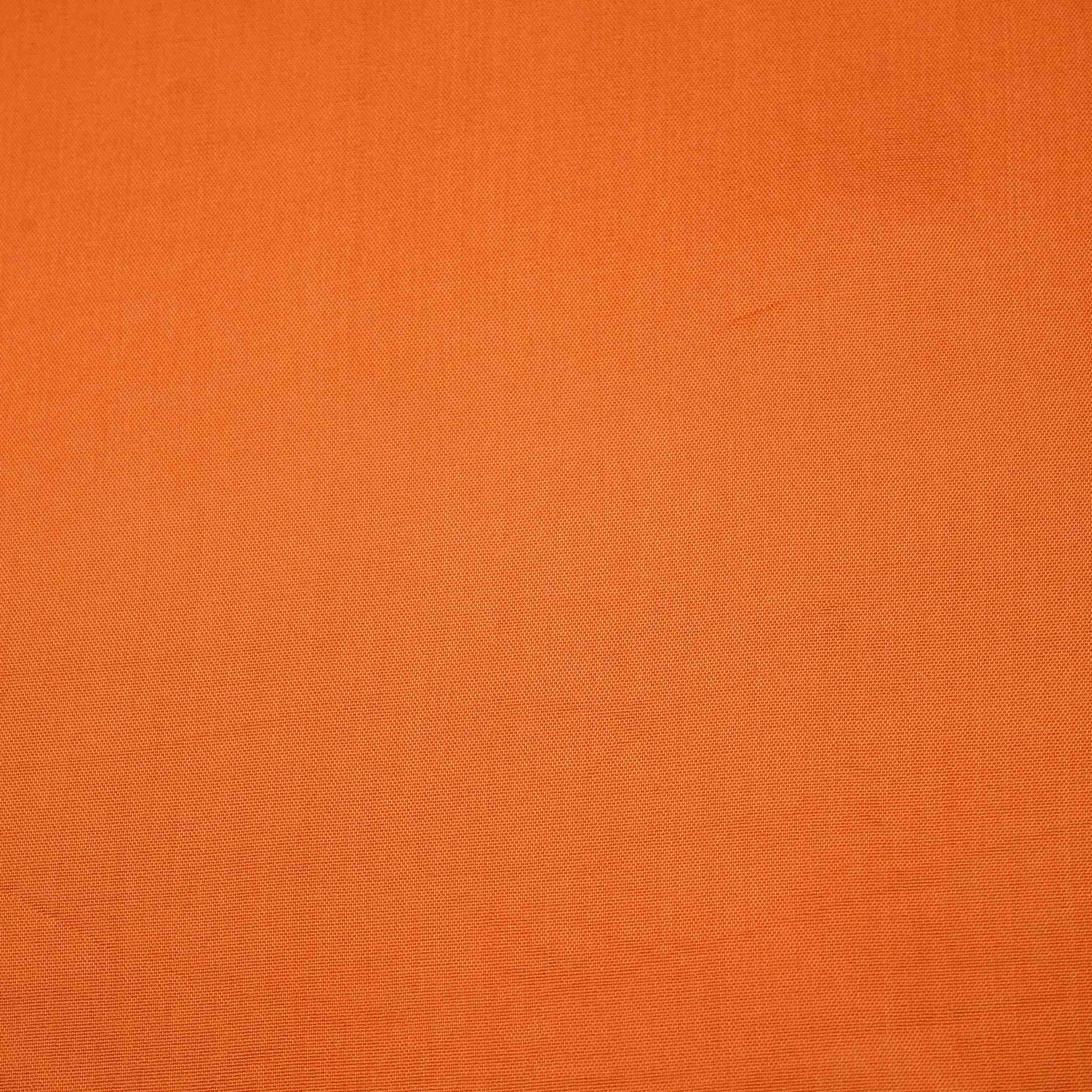 Rust Orange Solid Santoon Fabric SSMS-16 - TradeUNO