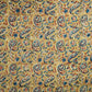 Mustard Yellow Kalamkari Print Cotton Fabric MFR-29842