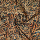 Black Kalamkari Print Cotton Fabric MFR-29848