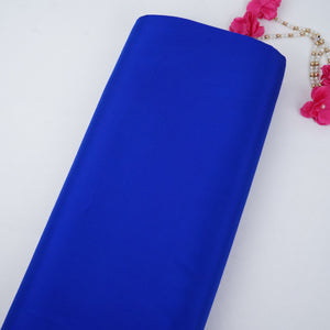 Royal Blue Solid Santoon Fabric SSMS-02 - TradeUNO