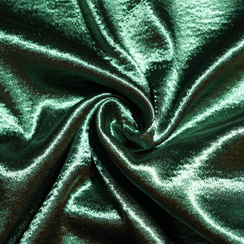 Olive Green Solid Soft Satin Fabric 21904