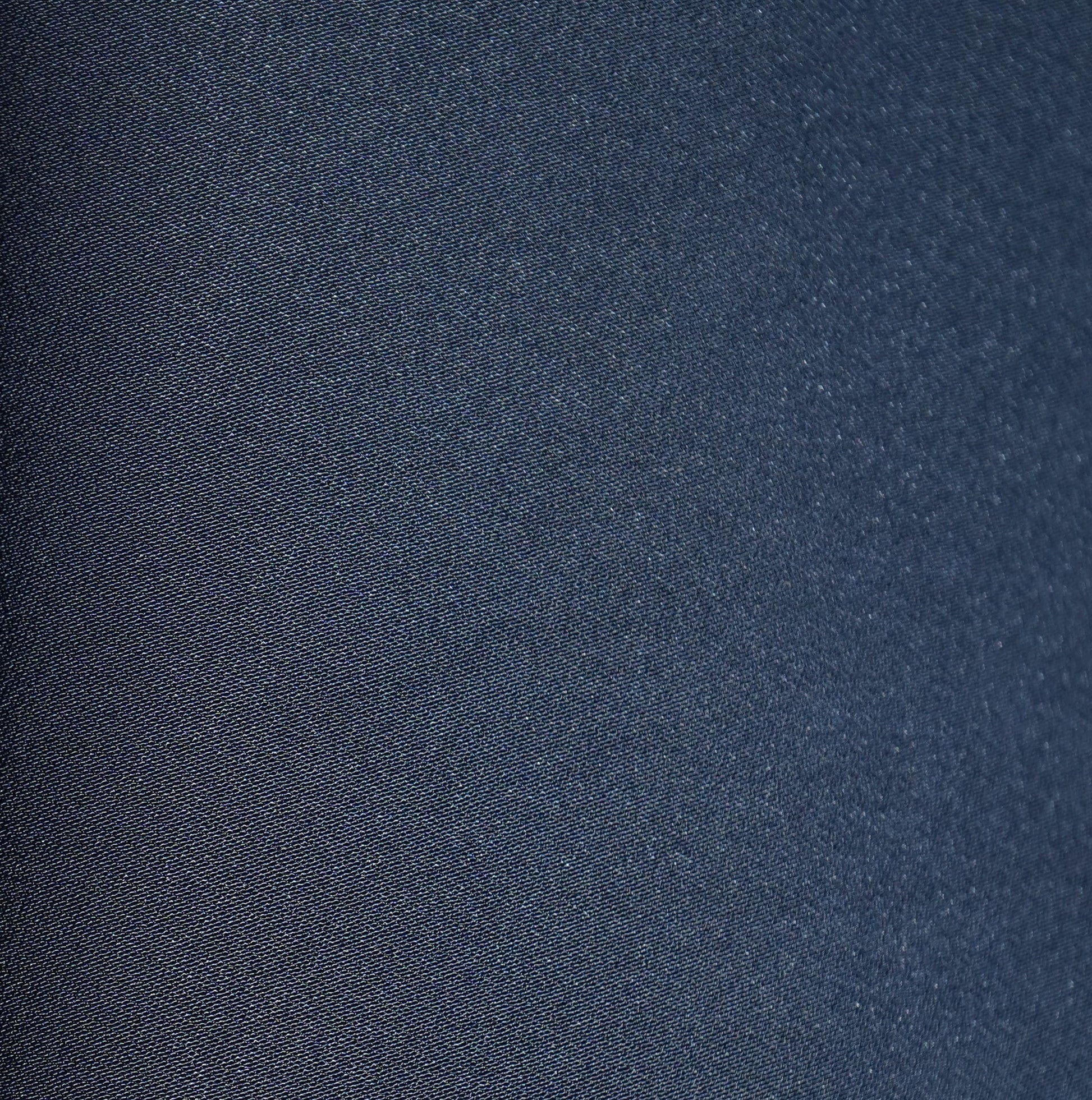 Navy Blue Solid Japanese Suiting Fabric 21969