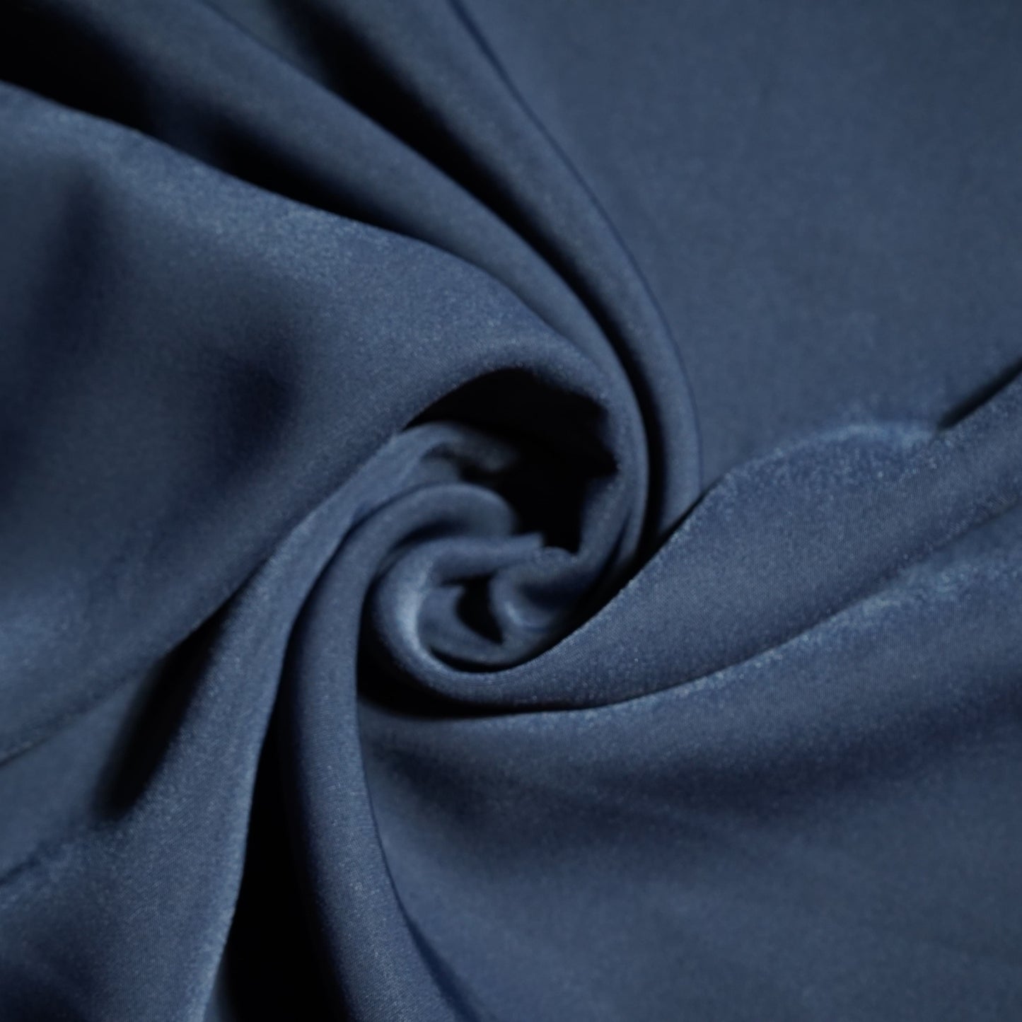 Navy Blue Solid Japanese Suiting Fabric 21969