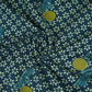 Blue Floral Print Cotton Fabric MFR-29840