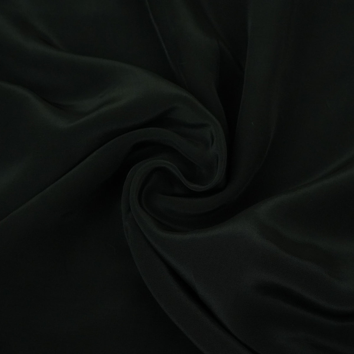 Black Solid Natural Crepe Fabric SSM-31841 - TradeUNO