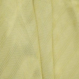 Golden Abstract weave Tenchui Silk Fabric MTI-31648 - TradeUNO