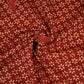 Red Floral Print Cotton Fabric MFR-29838