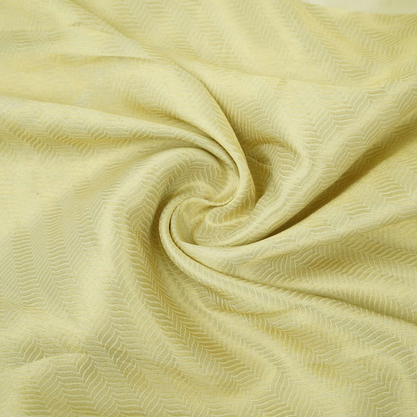 Golden Abstract weave Tenchui Silk Fabric MTI-31648