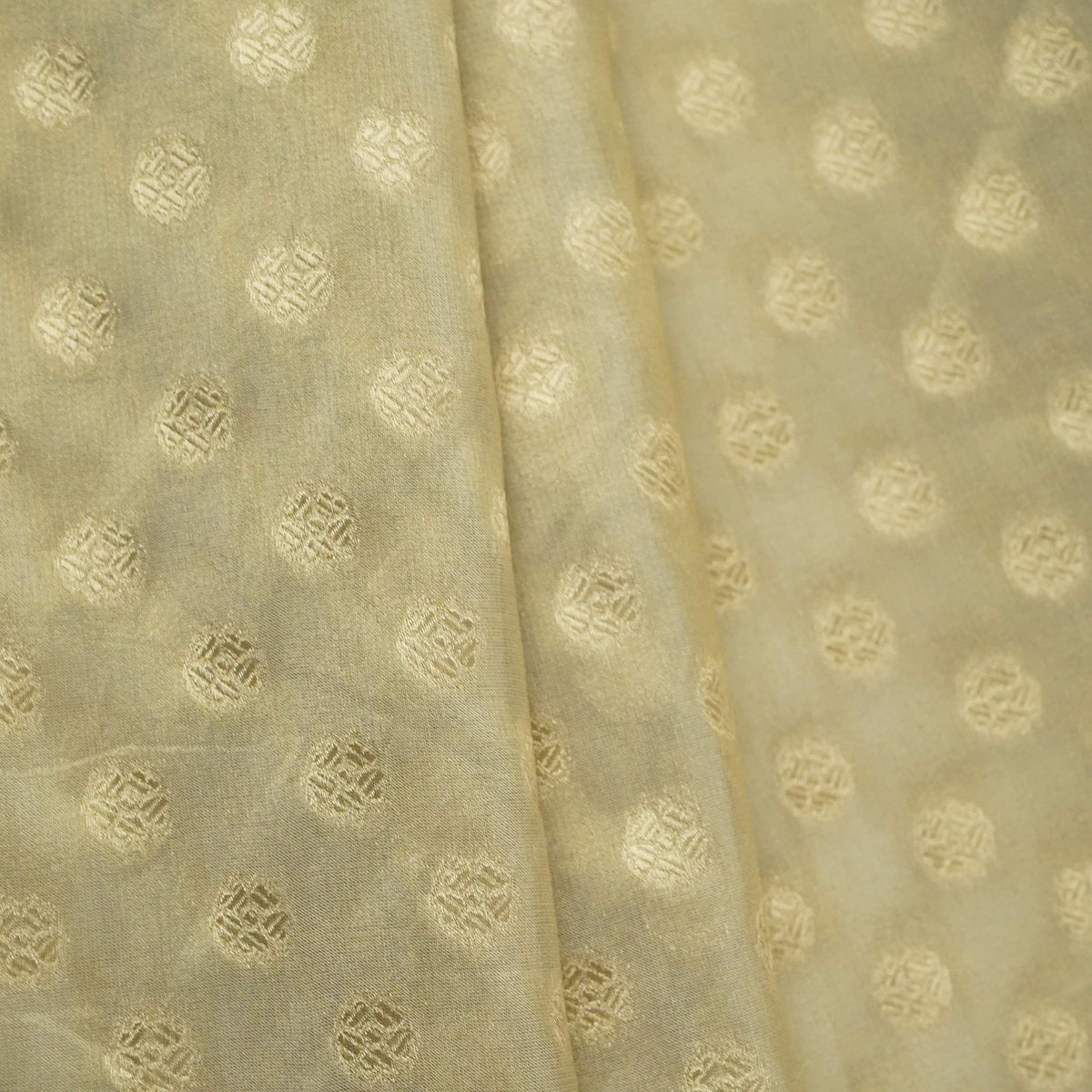 Golden Buti Kanjivaram Silk Fabric MTI-31646 - TradeUNO