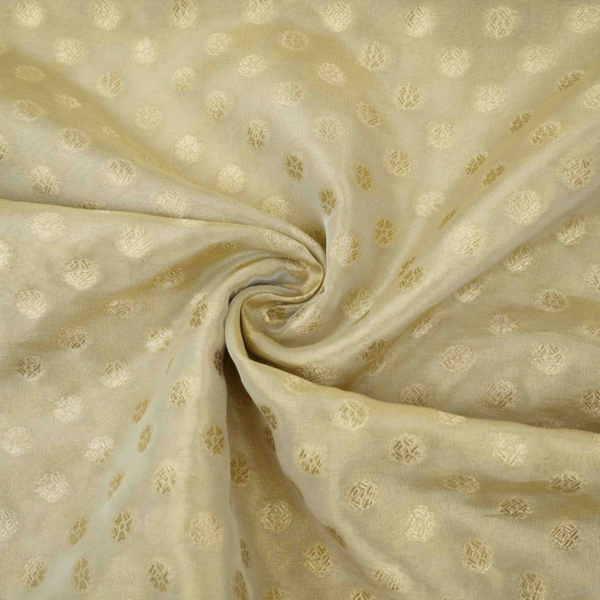 Golden Buti Kanjivaram Silk Fabric MTI-31646 - TradeUNO