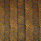 Yellow & Black Abstract Print Cotton Fabric MFR-29852