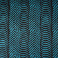 Blue & Black Abstract Print Cotton Fabric MFR-29854