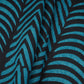 Blue & Black Abstract Print Cotton Fabric MFR-29854