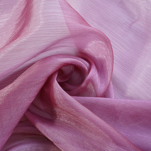 Pink Solid Chiffon Fabric 7277