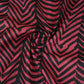 Pink & Black Abstract Print Cotton Fabric MFR-29850