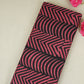 Pink & Black Abstract Print Cotton Fabric MFR-29850
