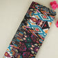 Black with Multicolor Geomatrical Print Cotton Fabric MFR-29835