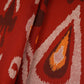 Red Ikkat Print Cotton Fabric MFR-29856