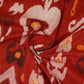 Red Ikkat Print Cotton Fabric MFR-29856