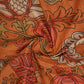 Light Brown Kalamkari Print Cotton Fabric MFR-29874