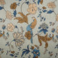 Light Grey with Multicolor Floral Print Cotton Fabric MFR-29880