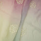 Light Sky Blue with Multicolor 4D thread embroidery Organza Fabric VFS-31672