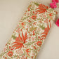 Cream with Red Floral Print Cotton Fabric MFR-29898
