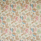 Cream with Green Floral Print Cotton Fabric MFR-29924