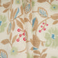 Cream with Green Floral Print Cotton Fabric MFR-29924
