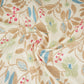 Cream with Green Floral Print Cotton Fabric MFR-29924