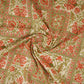Cream Floral handblock Print Cotton Fabric MFR-29896
