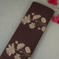 Deep Purple & White Floral Print Cotton Fabric MFR-29859