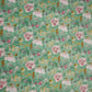Green floral print Cupro Linen Fabric PI-31904