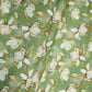 Light Green floral print Cupro Linen Fabric PI-31912