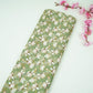 Light Green floral print Cupro Linen Fabric PI-31912