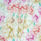 White with Multicolor floral print Cotton Check Fabric PI-31909
