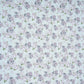 Mint Green floral print Cotton Check Fabric PI-31903