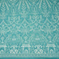 Peacock Blue Traditional Dori Work Organza Fabric VFS-31520
