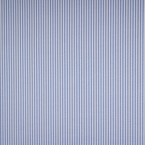 Blue & White Stripes Print Poplin Fabric MFM-30136 - TradeUNO