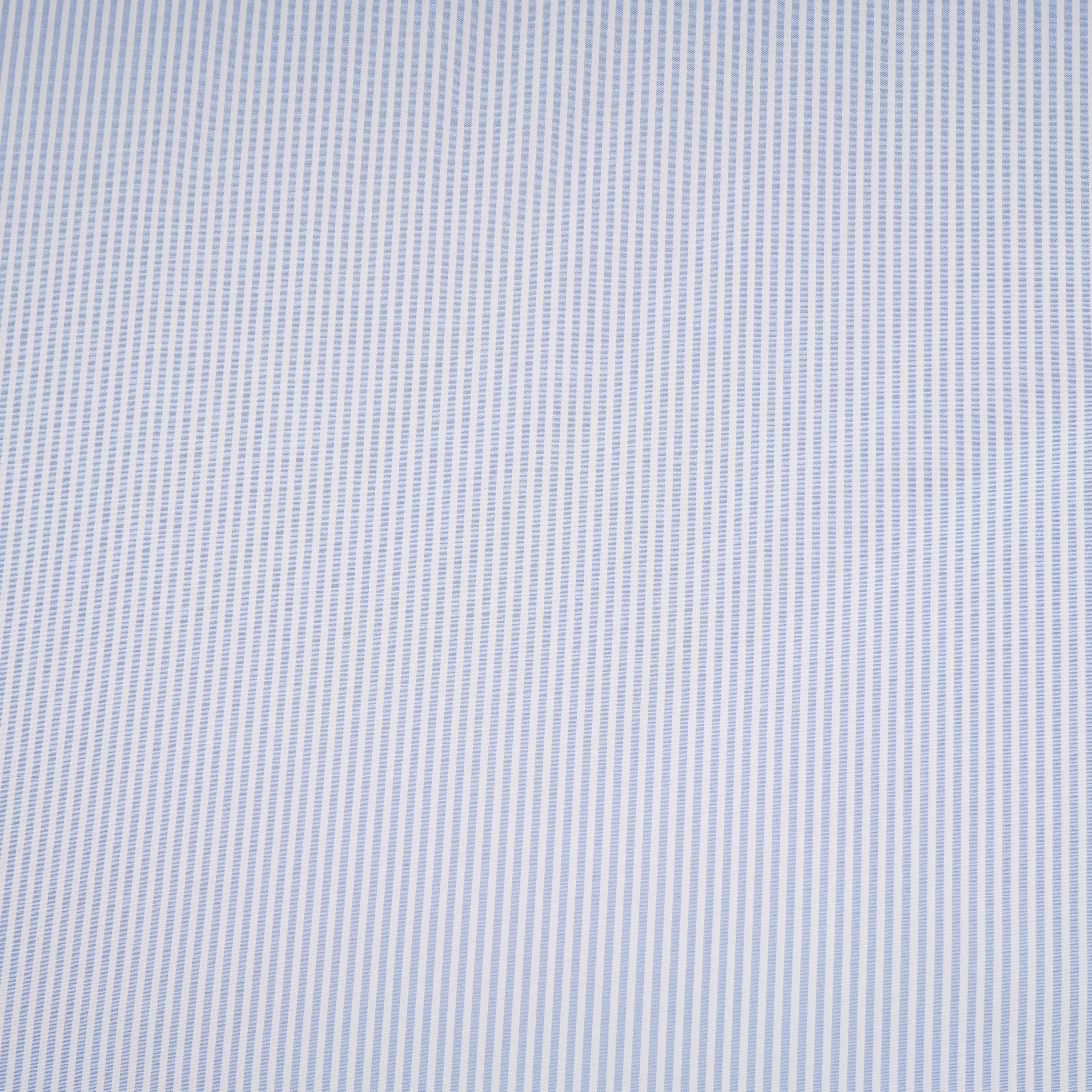 Light Blue & White Stripes Print Poplin Fabric MFM-30138 - TradeUNO