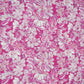 Magenta Pink Shimmer floral print 60s Cotton Fabric PI-31879