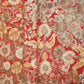 Red Shimmer floral print 60s Cotton Fabric PI-31882