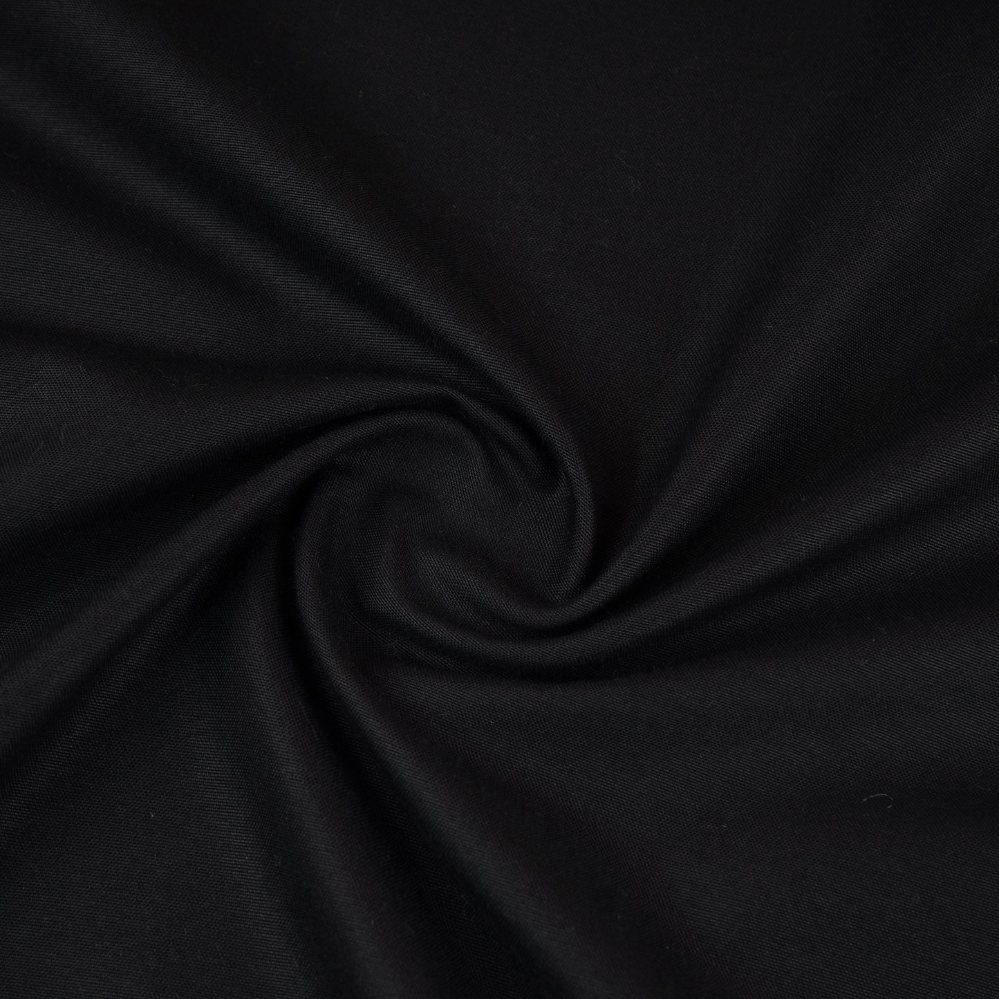 Black Solid Oxford Cotton Fabric MFM-30173