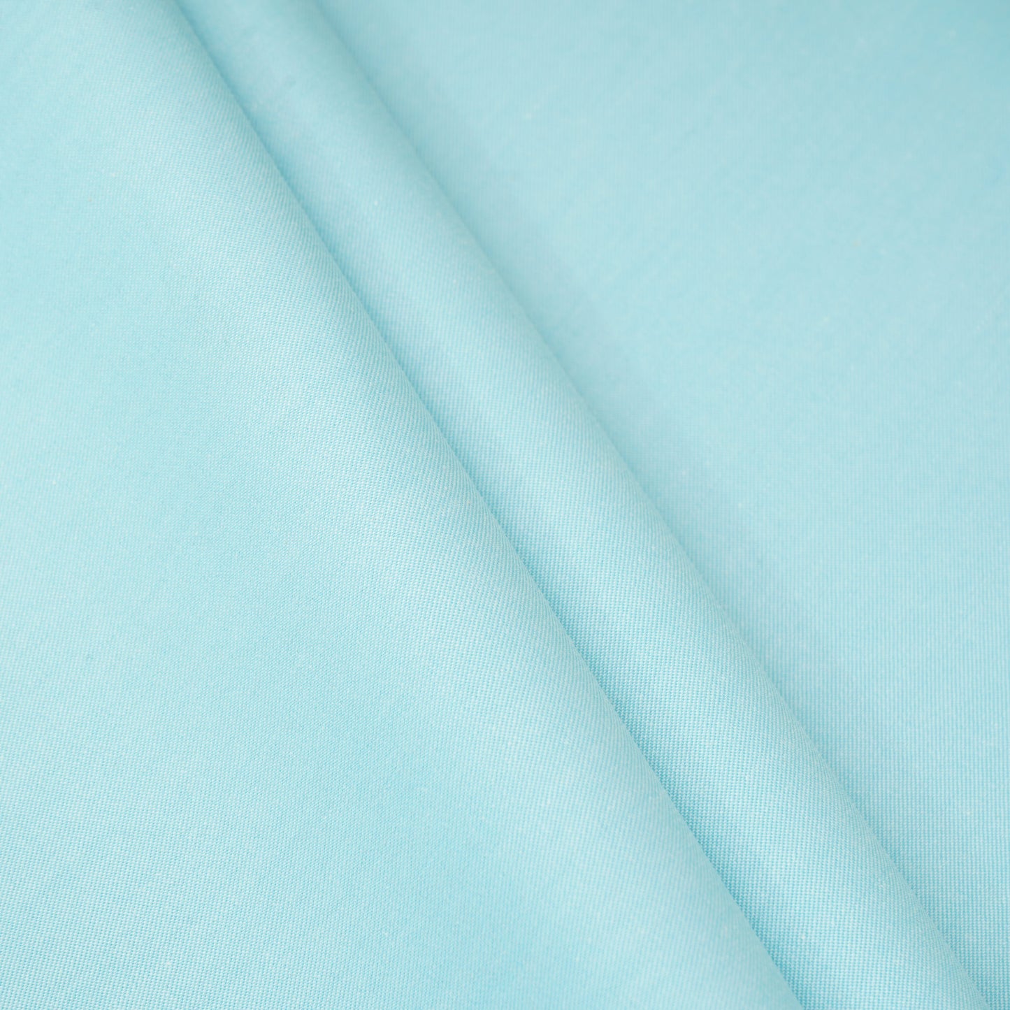 Aqua Blue Solid Oxford Cotton Fabric MFM-30152