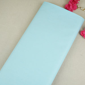 Aqua Blue Solid Oxford Cotton Fabric MFM-30152 - TradeUNO