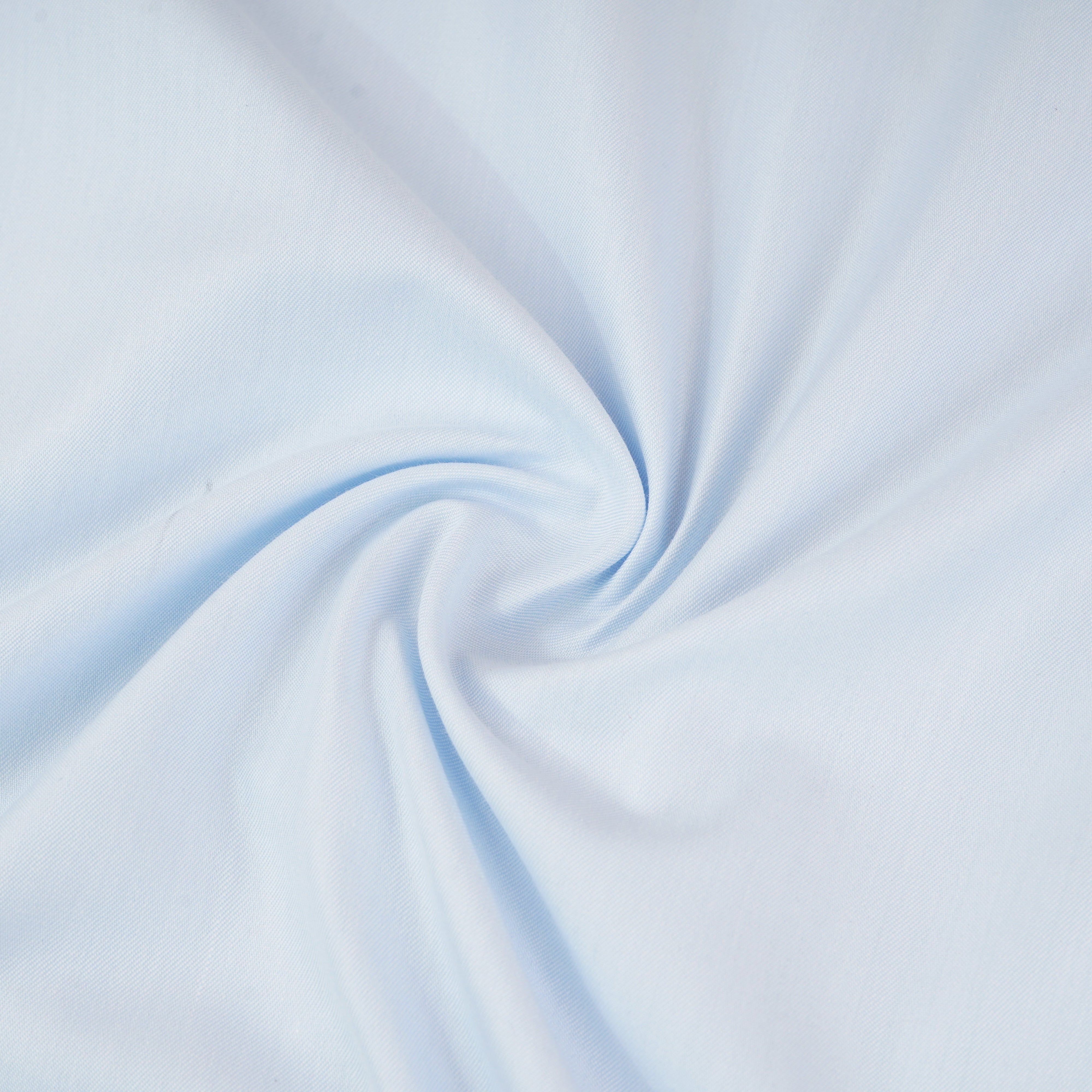Sky Blue Solid Oxford Cotton Fabric MFM-30155 - TradeUNO