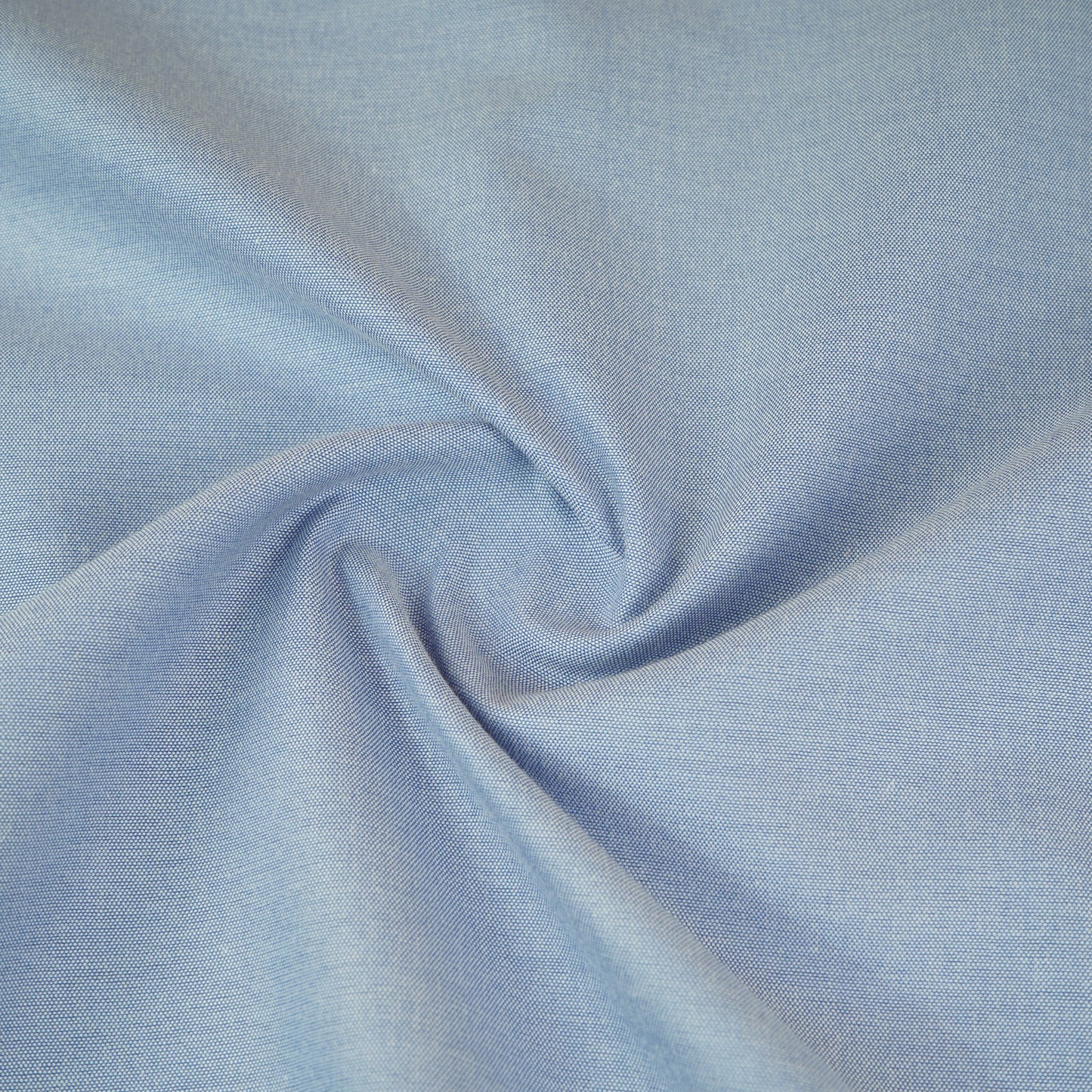 Blue Solid Oxford Cotton Fabric MFM-30175