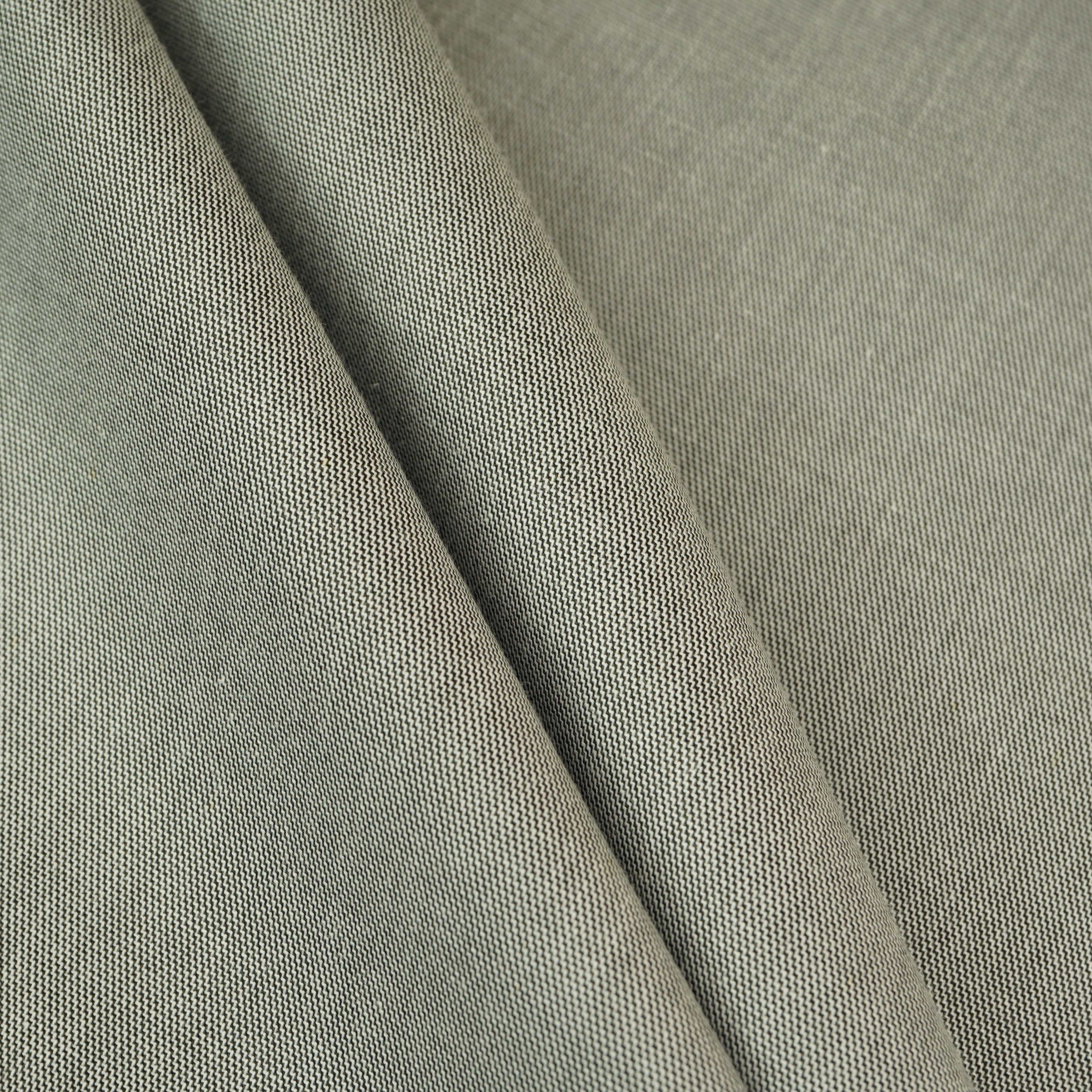 Dark Grey Solid Oxford Cotton Fabric MFM-30143 - TradeUNO